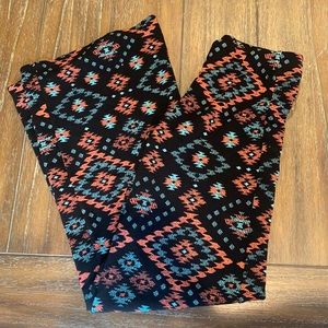 Ruby Aztec Palazzo Pants